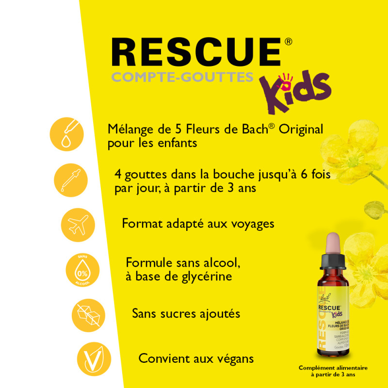 Rescue Kids compte-gouttes...