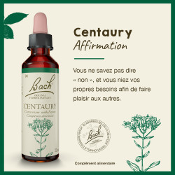 Fleurs de Bach Centaury n°4 - 20ml