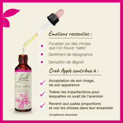 Fleurs de Bach Crab Apple n°10 - 20ml