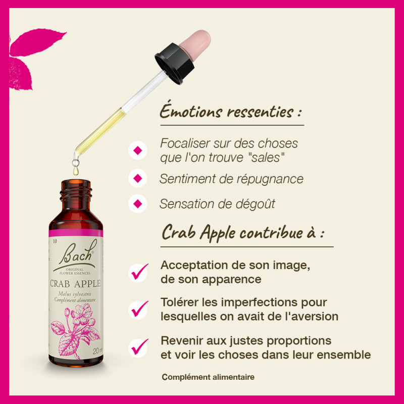 Fleurs de Bach Crab Apple...