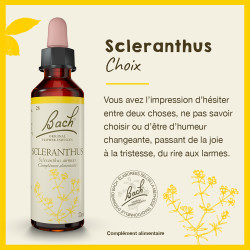 Fleurs de Bach Scleranthus n°28 - 20ml