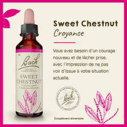 Fleurs de Bach Sweet Chesnut n°30 - 20ml