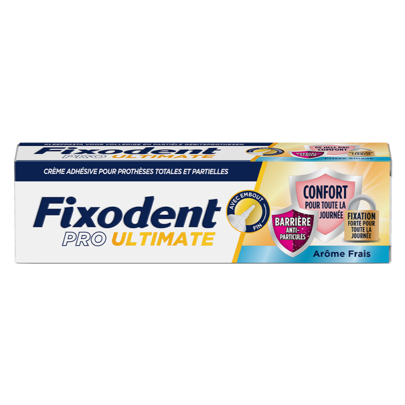 Fixodent Pro Ultimate Crème adhésive arôme frais 40gr