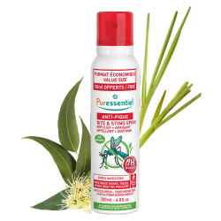 Puressentiel Anti-pique Spray répulsif + apaisant 200ml 50ml offerts
