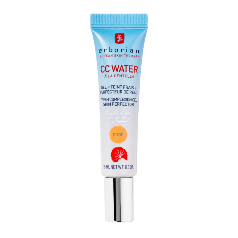 Erborian CC Water Gel teinté à l’acide hyaluronique Doré 15ml
