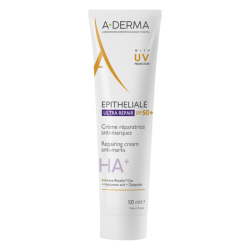 A-Derma Epitheliale Crème réparatrice anti-marques HA+ SPF50+ 100ml