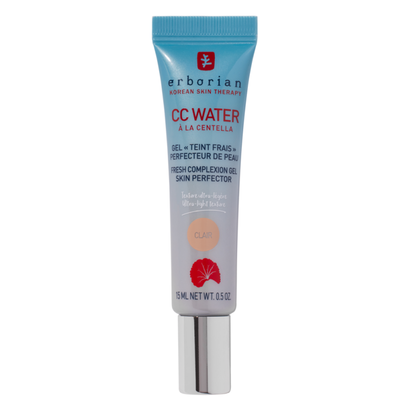Erborian CC Water Gel teint frais perfecteur de peau Clair 15ml