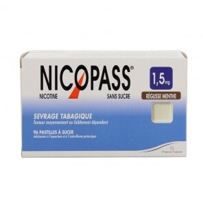 Nicopass 1.5mg sans sucre...