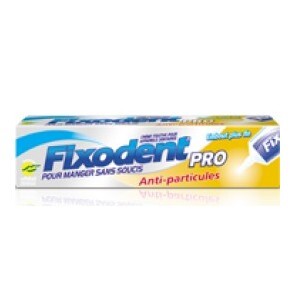 Fixodent pro crème...