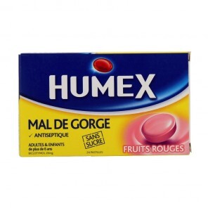 Humex mal de gorge fruits...