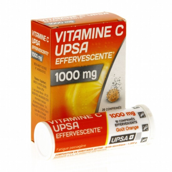 VITAMINE C UPSA EFFERVESCENTE 1000mg comprimé effervescent