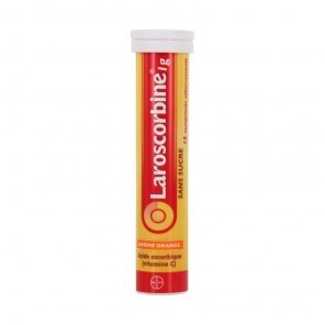 Laroscorbine 1g sans sucre 30 comprimés effervescents