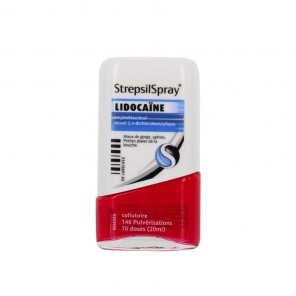 Strepsilspray lidocaine...