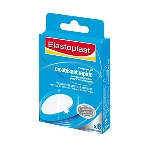 Elastoplast gel cicatrisant rapide grande taille 8 pansements