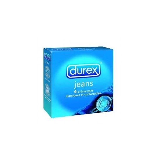 Durex 4 préservatifs jeans