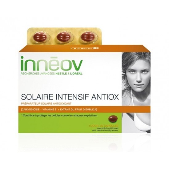 Inneov soin solaire intensif antiox duo 30 capsules