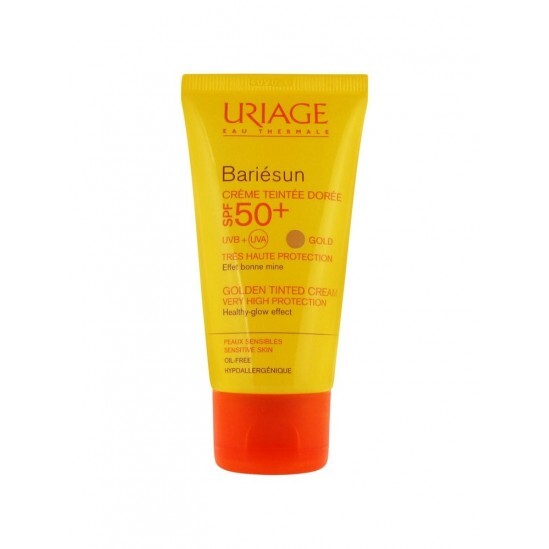 Uriage bariésun crème teintée dorée spf 50+ 50ml