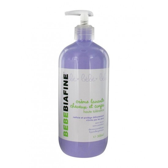 Bebebiafine Crème Lavante Corps et Cheveux 500 ml