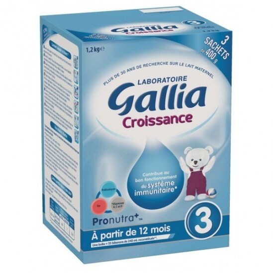 Gallia Croissance Lait en Poudre 1200g