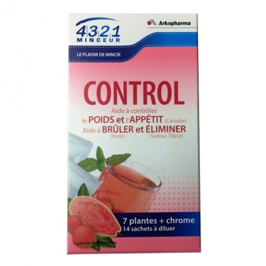 Arkopharma 4.3.2.1 minceur control 14 sachets