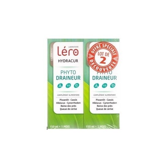 léro hydracur phyto draineur 150ml