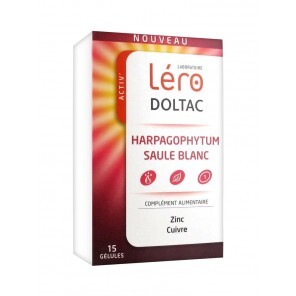 Léro Doltac Harpagophytum et Saule Blanc 15 Gélules