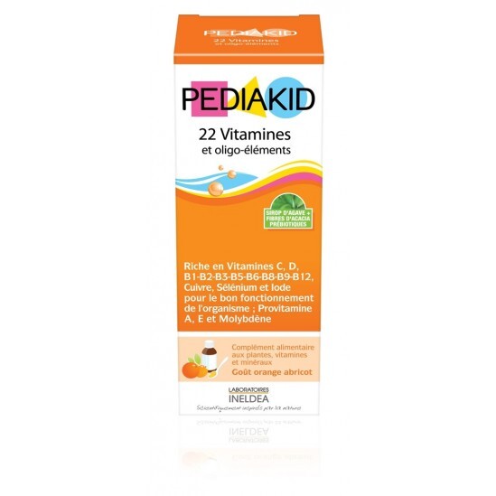 Pediakid 22 Vitamines & Oligo-Eléments 125 ml