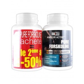 Eafit Pure Forskoline Amincissement Global Silhouette Lot de 2 x 60 Gélules