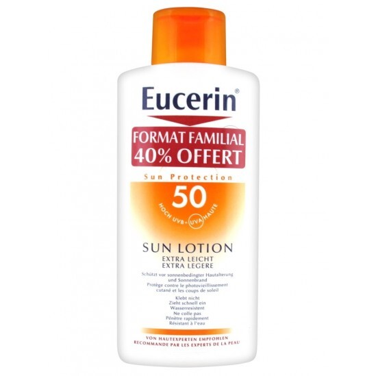 Eucerin Sun Protection Sun Lotion SPF 50 Extra Légère 400 ml