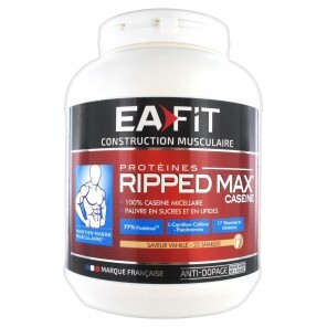 Eafit Ripped Max Saveur Vanille Caseine 750 g