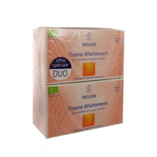 Weleda Tisane Allaitement Lot de 2 x 20 Sachets