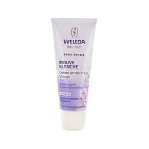 Weleda Bébé Derma Crème Protectrice Visage à la Mauve Blanche 50 ml