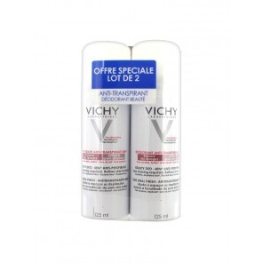 Vichy Déodorant Beauté Anti-Transpirant 48H Lot de 2x125ml