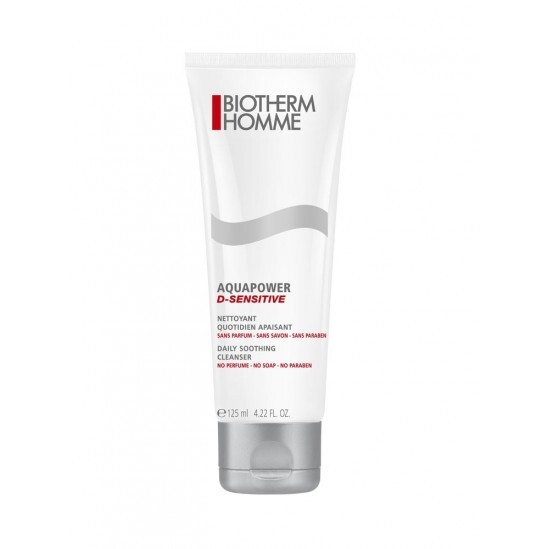 Biotherm Homme Aquapower D-Sensitive Nettoyant Quotidien Apaisant 125 ml