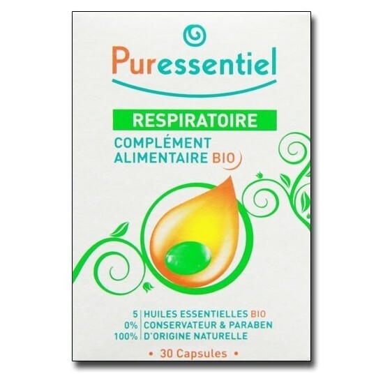 Puressentiel Respiratoire Complément Alimentaire Bio 30 capsules 