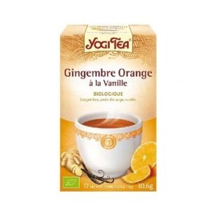 Yogi tea gingembre orange à...