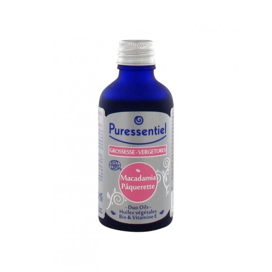 Puressentiel Duo Oils Grossesse-Vergetures Macadamia Paquerette 50 ml