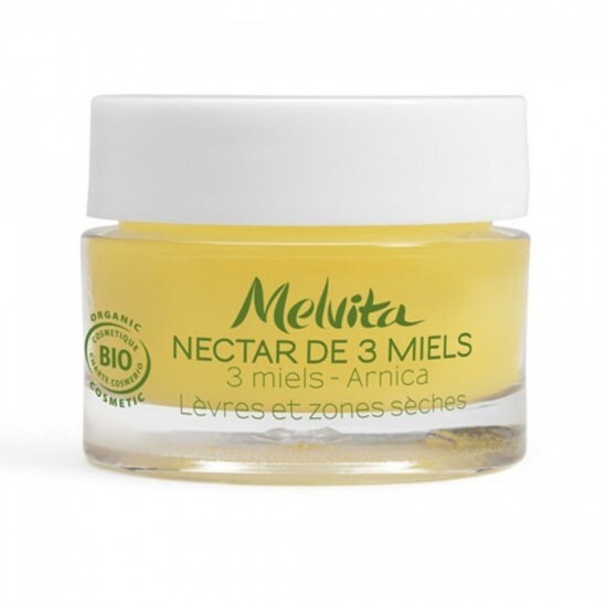 Melvita nectar de 3 miels baume à lèvres 10g