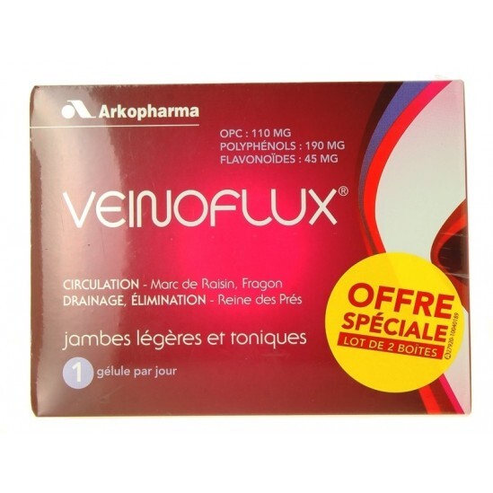 Arkopharma Veinoflux 2x30 gélules