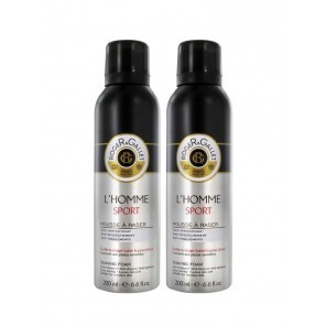 Roger & Gallet L'Homme Sport Mousse à Raser Lot de 2x200ml