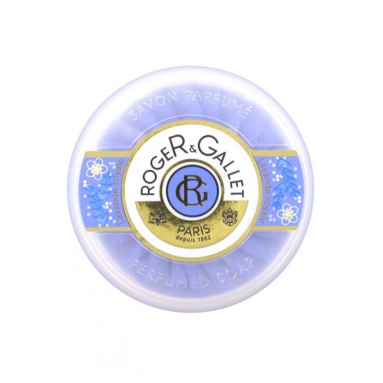 Roger & Gallet Savon Parfumé Boîte Voyage Lavande Royale 100g