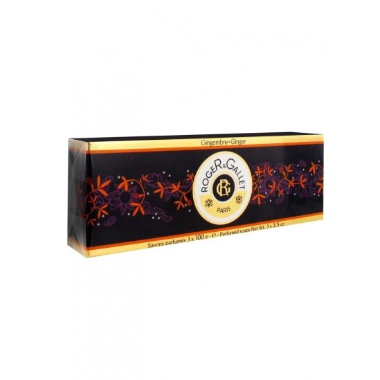 Roger & Gallet Savons Parfumés Gingembre 3x100g