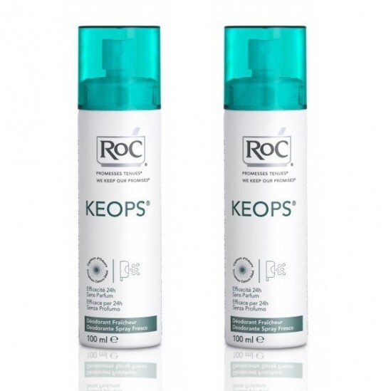 Keops déodorant spray fraicheur 2 x 100ml