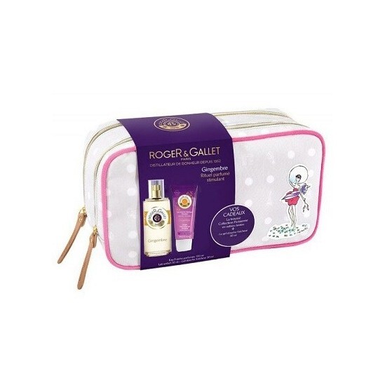 Roger & Gallet Trousse Gingembre Eau Fraîche et Gel Douche