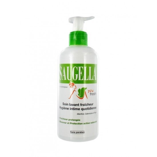 Saugella You Fresh Soin Lavant Fraîcheur Hygiène Intime Quotidienne 200ml