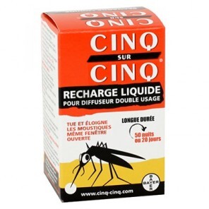 Cinq sur Cinq Recharge Liquide pour Diffuseur 50 nuits