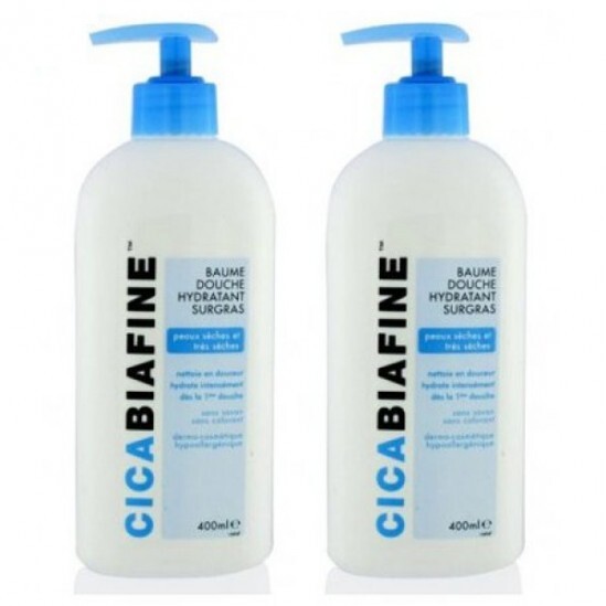 Cicabiafine baume corps hydratant 2 x 400 ml