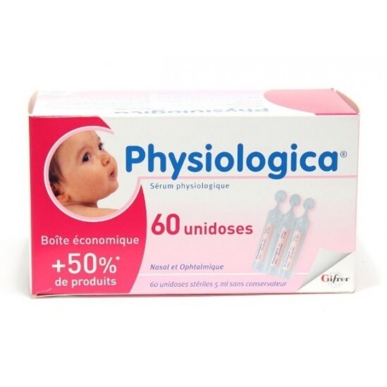 Physiologica Sérum physiologique 60 unidoses