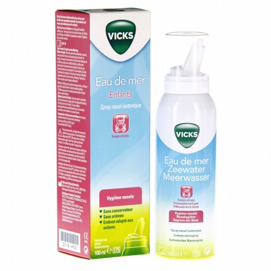 Vicks Spray Nasal Isotonique Enfants 100 ml