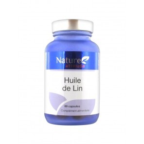 Nature Attitude Huile de Lin 60 capsules